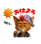 PUNKな猫たち vol.1（個別スタンプ：14）