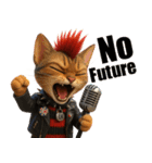 PUNKな猫たち vol.1（個別スタンプ：38）