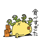 正月とクリスマスだひよこ人間ぴよ巳年再販（個別スタンプ：22）