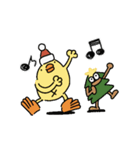 正月とクリスマスひよこ人間ぴよアニメ再販（個別スタンプ：6）