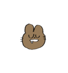 うさぎ田のスタンプ5▼（個別スタンプ：8）