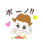元気なRuruちゃんショット（個別スタンプ：3）