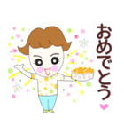 元気なRuruちゃんショット（個別スタンプ：7）