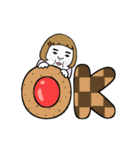 動く！スイーツとキャロライン（個別スタンプ：1）