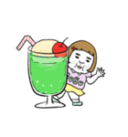 動く！スイーツとキャロライン（個別スタンプ：10）