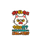 ガチギレねこ（個別スタンプ：3）