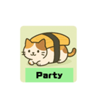 猫にぎり寿司2（個別スタンプ：4）