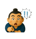お相撲さんのスタンプー（個別スタンプ：25）
