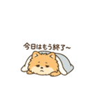気だるげポメラニアン（個別スタンプ：9）