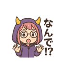 おにちゃん（紫）（個別スタンプ：26）