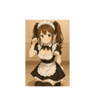 ツインテールな萌え系メイド達（個別スタンプ：2）