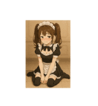 ツインテールな萌え系メイド達（個別スタンプ：8）