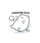 ぽよベアのゆるふわ毎日スタンプ（個別スタンプ：16）