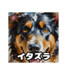 表情豊かなシェパードの毎日スタンプ（個別スタンプ：25）