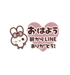[❷]動く背景⬛大人女子❤️CUTE⬛PINK<再販>（個別スタンプ：2）