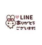[❷]動く背景⬛大人女子❤️CUTE⬛PINK<再販>（個別スタンプ：7）