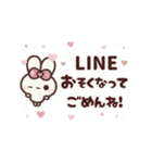 [❷]動く背景⬛大人女子❤️CUTE⬛PINK<再販>（個別スタンプ：15）