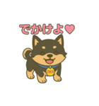 黒柴ココのスタンプ2（個別スタンプ：3）