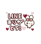 [❷]飛び出す⬛大人女子❤️CUTE⬛<再販>（個別スタンプ：9）