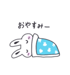 気まぐれうさぎの使いやすい日常スタンプ（個別スタンプ：16）