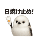リアルでかわいい天気シマエナガ｜日常生活（個別スタンプ：1）