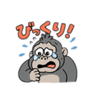 ラフゴリラ（個別スタンプ：9）