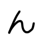 ゆるい手書き絵文字 の〜でバージョン（個別スタンプ：22）