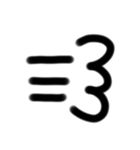 ゆるい手書き絵文字 ど〜ぽ＆記号Ver（個別スタンプ：25）