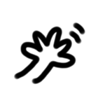 ゆるい手書き絵文字 ど〜ぽ＆記号Ver（個別スタンプ：26）
