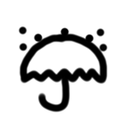 ゆるい手書き絵文字 ど〜ぽ＆記号Ver（個別スタンプ：29）
