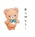 やさしいくまの旅物語（個別スタンプ：7）