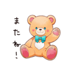 やさしいくまの旅物語（個別スタンプ：9）