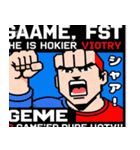 レトロゲームリアクション！（個別スタンプ：9）