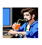 レトロゲームリアクション！（個別スタンプ：20）