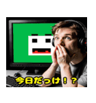レトロゲームリアクション！（個別スタンプ：21）