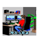 レトロゲームリアクション！（個別スタンプ：22）