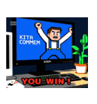 レトロゲームリアクション！（個別スタンプ：35）