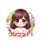 キュンシリーズ可愛い女の子（個別スタンプ：15）