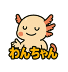 ウーパールーパーのパー子（個別スタンプ：16）
