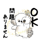 シーズー犬 2025 「丁寧な言葉・気遣い」（個別スタンプ：3）