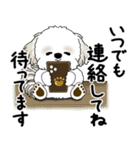 シーズー犬 2025 「丁寧な言葉・気遣い」（個別スタンプ：37）