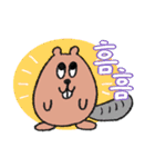 動物さんのゆるスタンプ（2）韓国語ver（個別スタンプ：39）