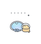 くらげのこ？と仲間たち（個別スタンプ：4）