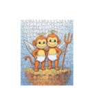 monkeyパズル（個別スタンプ：2）