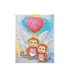 monkeyパズル（個別スタンプ：3）