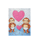 monkeyパズル（個別スタンプ：5）