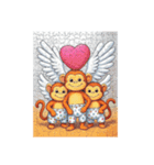 monkeyパズル（個別スタンプ：6）