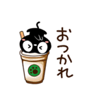 クロネコすたんぷ☆食事（個別スタンプ：8）