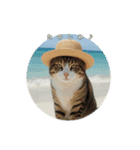 ねこのチビと仲間たち（個別スタンプ：4）