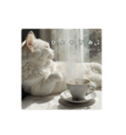 ねこのチビと仲間たち（個別スタンプ：5）